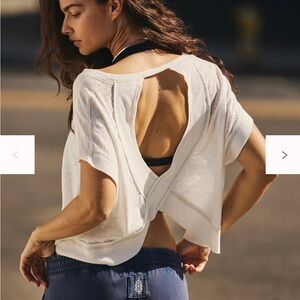 Free People Movement my time tee NWT